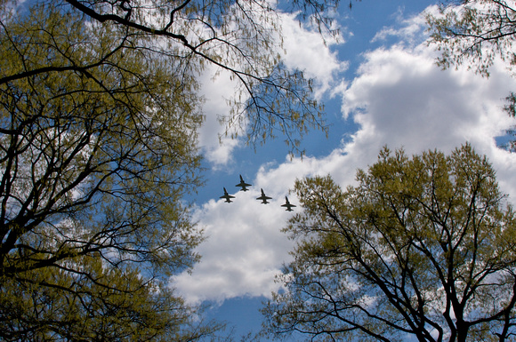 T-38 Funeral Flyover